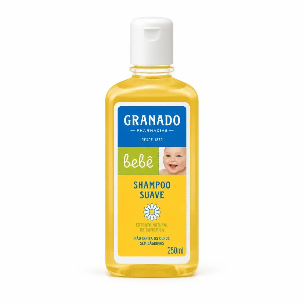 Combo Banho — Shampoo Bebê Suave + Sabonete Líquido Granado Bebê